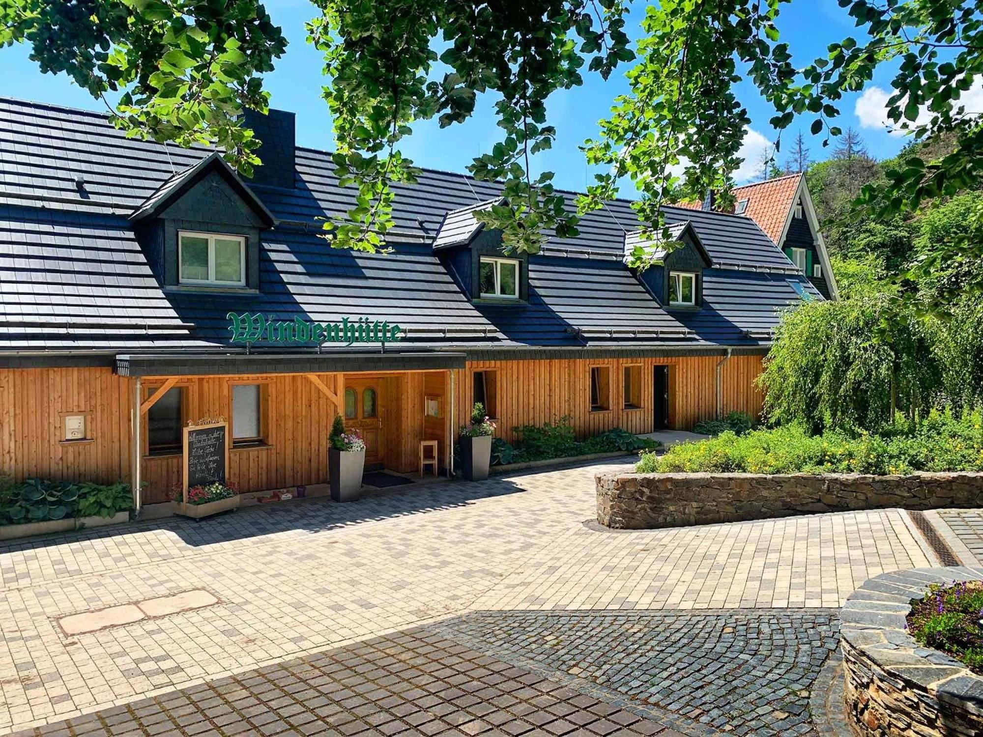 Jagdschloss Windenhuette Thale Buitenkant foto
